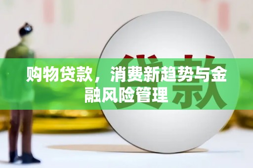 崁顶购物贷款，消费新趋势与金融风险管理
