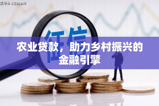崁顶农业贷款，助力乡村振兴的金融引擎