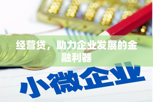崁顶经营贷，助力企业发展的金融利器