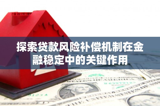 崁顶探索贷款风险补偿机制在金融稳定中的关键作用