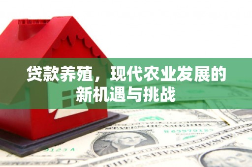 崁顶贷款养殖，现代农业发展的新机遇与挑战