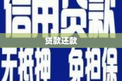崁顶贷款还款