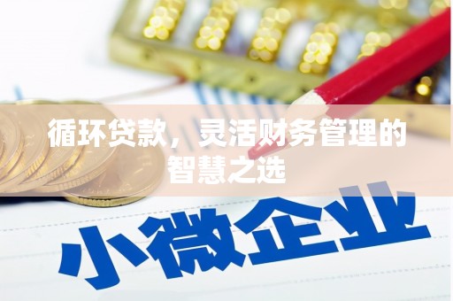 崁顶循环贷款，灵活财务管理的智慧之选