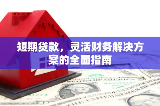 崁顶短期贷款，灵活财务解决方案的全面指南