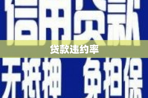 崁顶贷款违约率