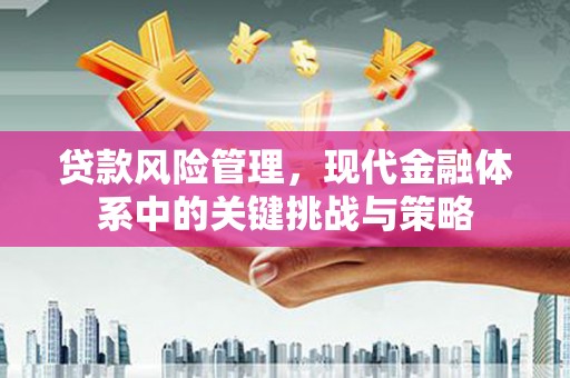 崁顶贷款风险管理，现代金融体系中的关键挑战与策略