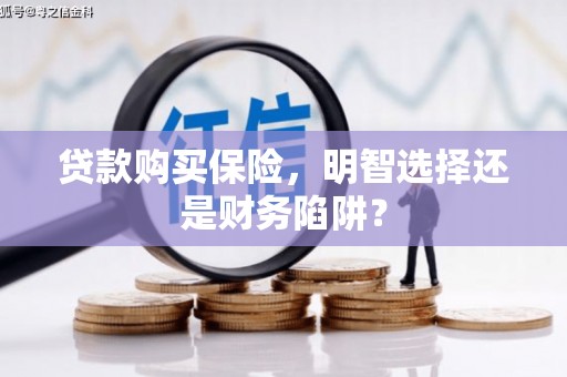 崁顶贷款购买保险，明智选择还是财务陷阱？