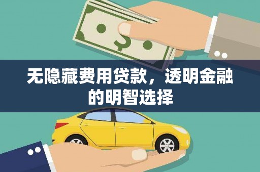 崁顶无隐藏费用贷款，透明金融的明智选择
