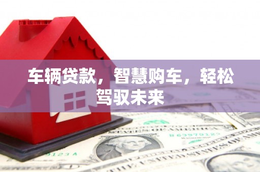 崁顶车辆贷款，智慧购车，轻松驾驭未来