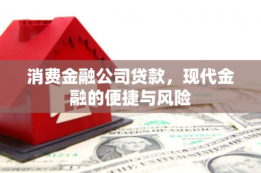 崁顶消费金融公司贷款，现代金融的便捷与风险