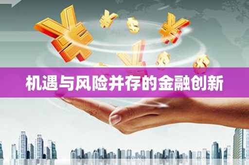 崁顶机遇与风险并存的金融创新