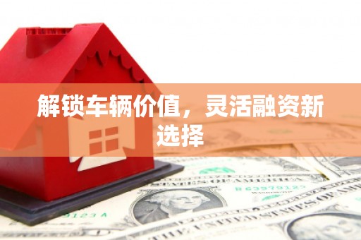 崁顶解锁车辆价值，灵活融资新选择